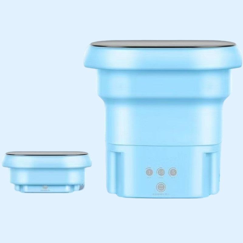 Foldable Washing Machine Small Size -Daily use -for trips also -Folding washing Machine