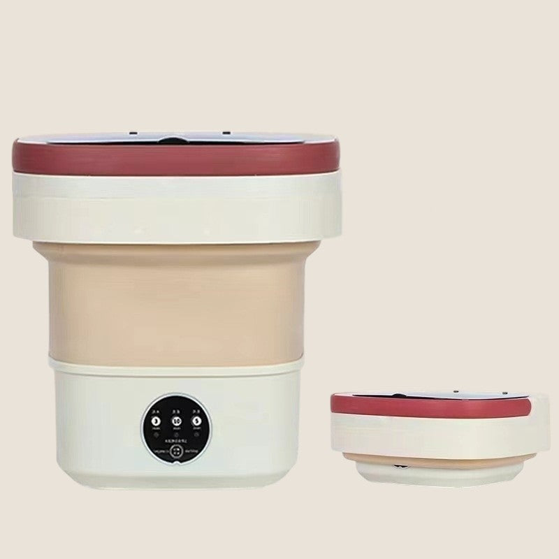 Foldable Washing Machine Small Size -Daily use -for trips also -Folding washing Machine